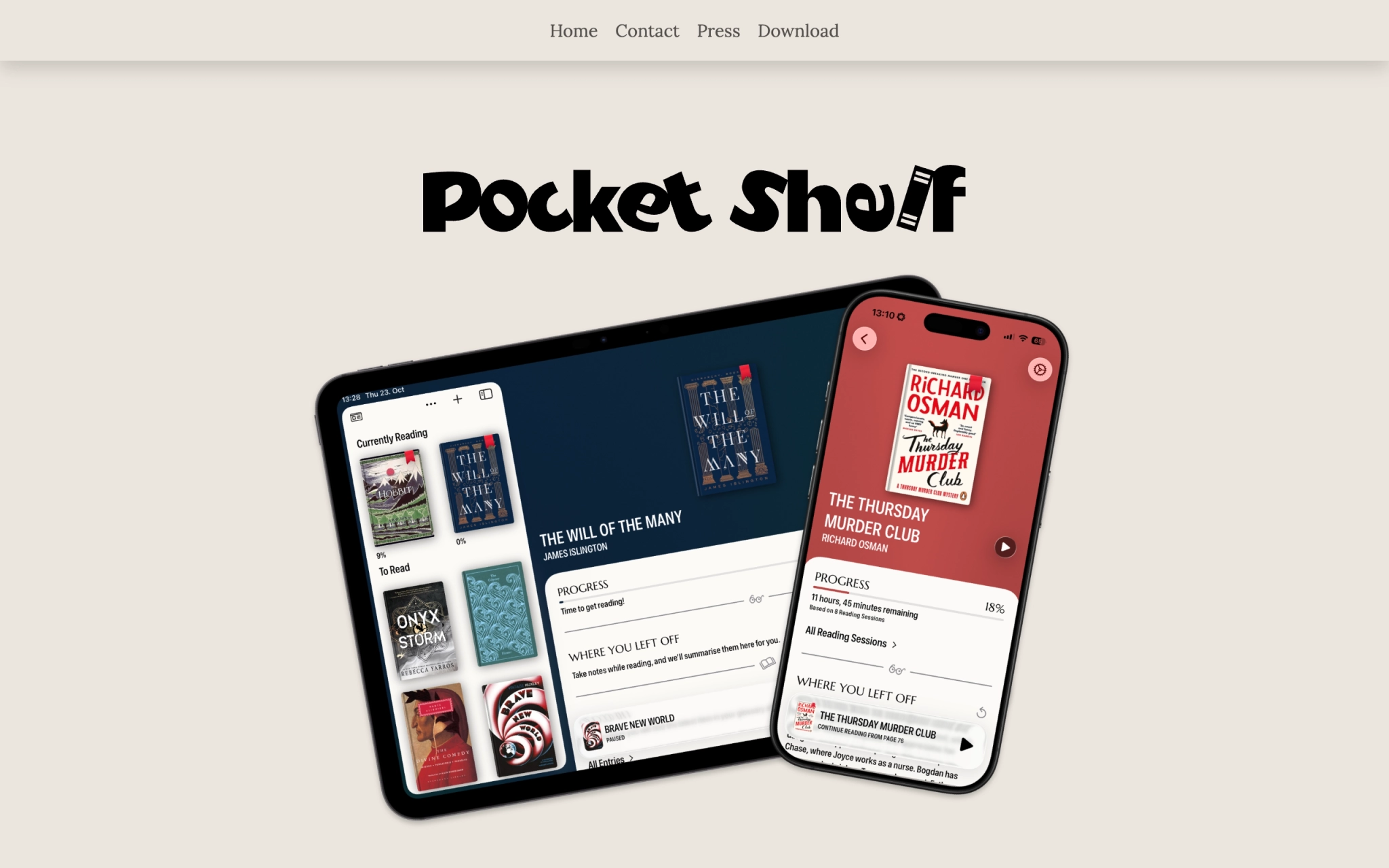 PocketShelf